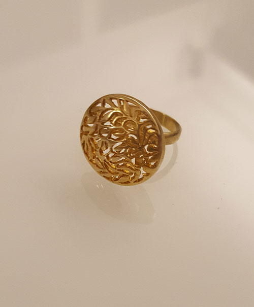 Golden Filigree Bloom