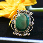 Regal Melachite Ring