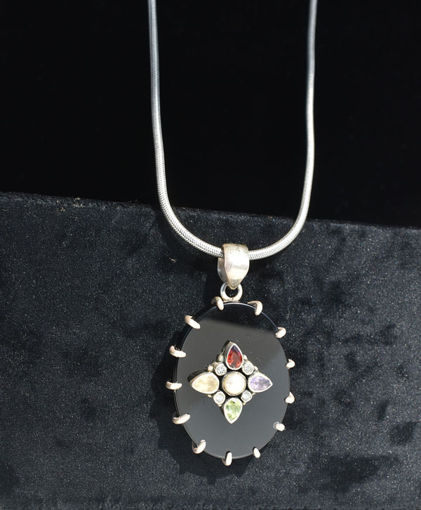 Black Galaxy Pendant