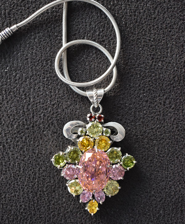 Royale Multi Stone Pendant