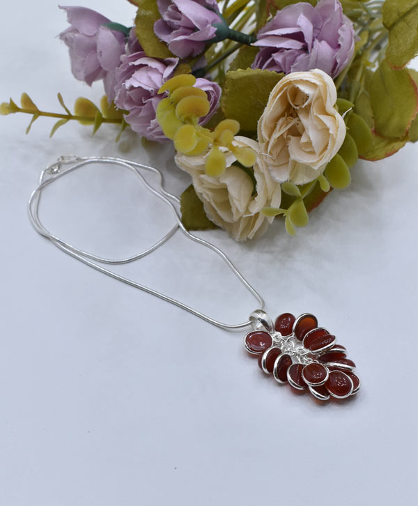 Carnelian Cluster Elegance