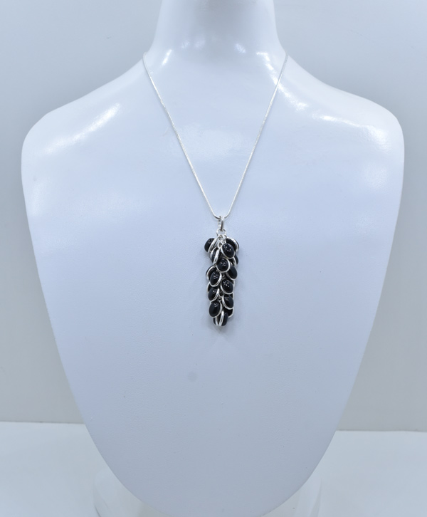Onyx Cascade Charm