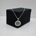 Mounted Malachite Pendant