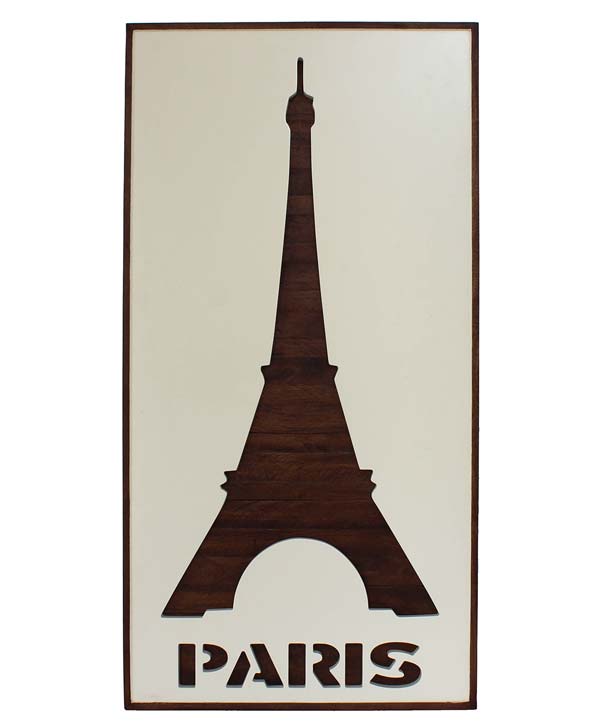 Hand Cut Eiffel Wall Art