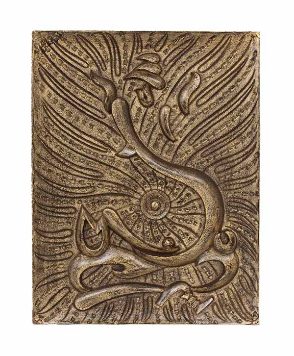 Intricately Hand Carved Ganesha Art