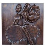 Lotus & Leaves Art