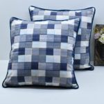 Checkered Print Cushion Covers