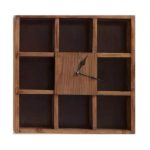 Square Blocks Wall Clock