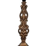 Carved Candle Stand