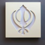 Divine Lit Khanda Art