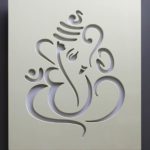 Divine Lit Ganpati Art