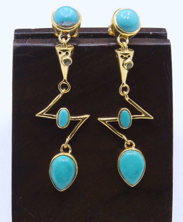 Turquoise Thunder Drops