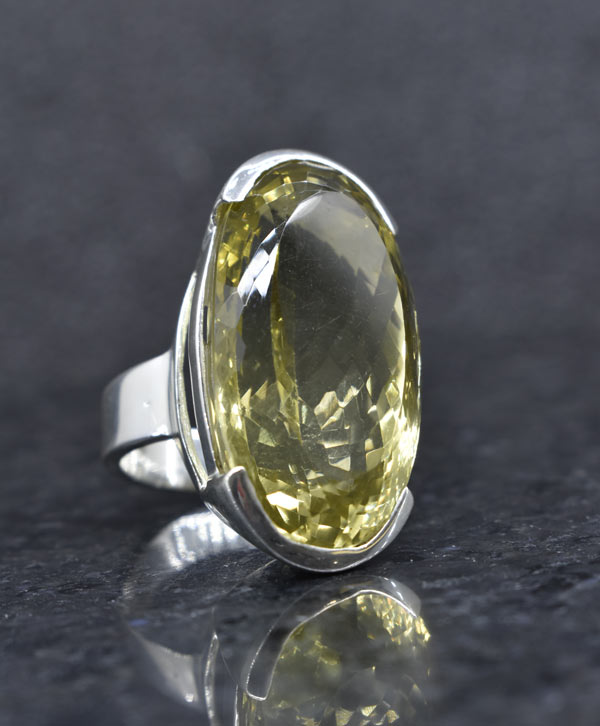 Citrine Blaze Ring