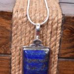 Lapis Stone Modern Pendant