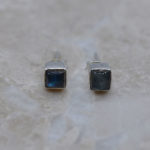 Labradorite Stud Earrings