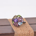 Lusture Multistone Ring