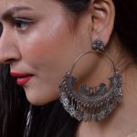 Tribal Bloom Hoops