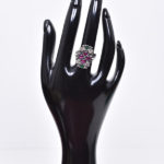 Roohani Pink Blossom Ring