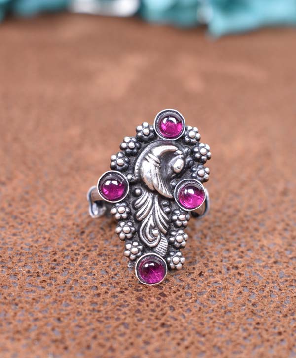 Zohra Heritage Feather Ring