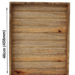 Wooden Tray With Carved Side Borders (Big)