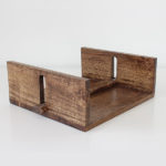 Wooden Tray With Removable Handle
