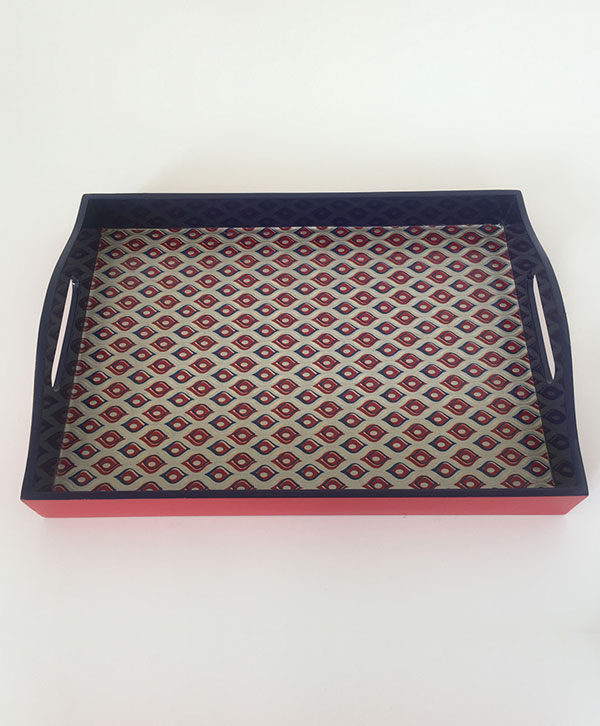 Printed Base Wooden Tray