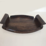 Natural Wood Tray With Smart Handles
