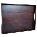 Sleek Design Wooden Tray (Small)