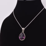 Amethyst Drop Pendant