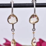 Citrine Hanging Earrings