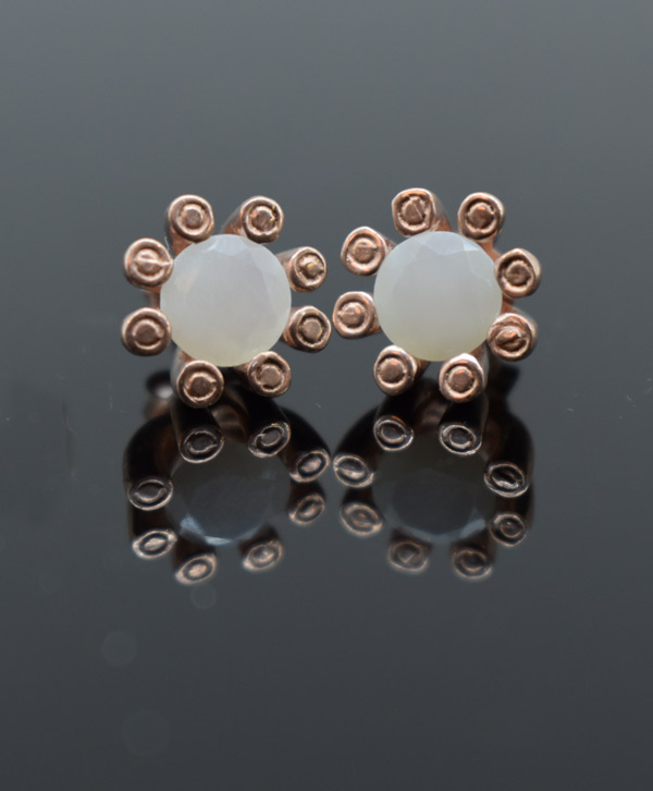 Moon Petal Studs