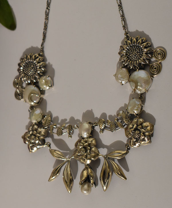 Pearl Necklace - Platear