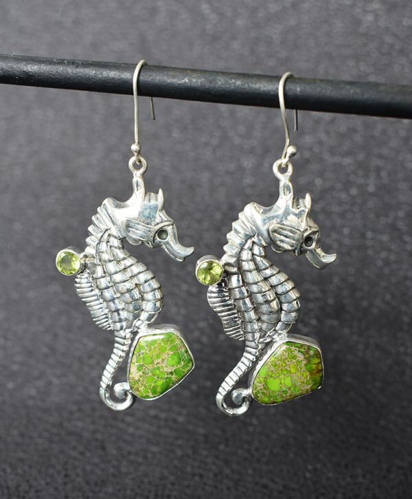 Green Tide Seahorse