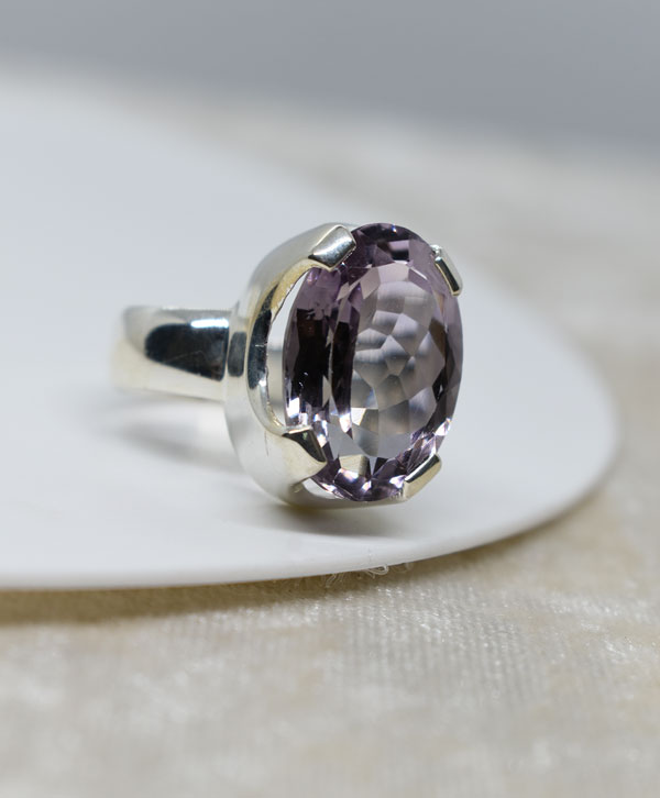 Lilac Amethyst Ring