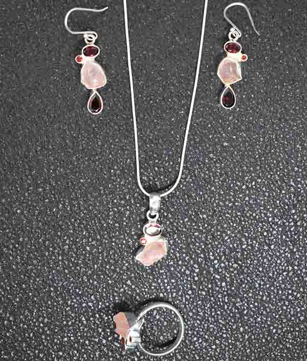 Rose Twilight Silver Set