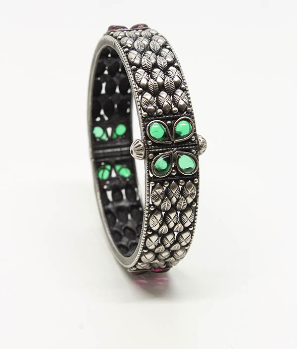 Divine Bloom Silver Kada