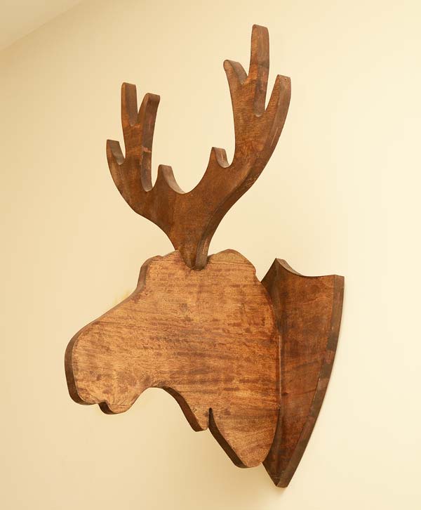 Hand Cut Deer Wall Art