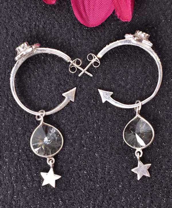 Stardust Hoops