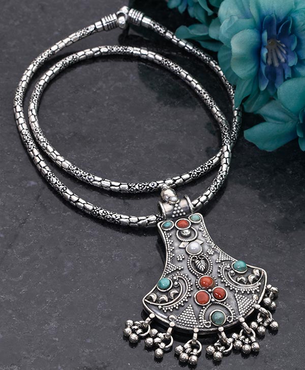 Pure Silver Traditional Necklace - Platear