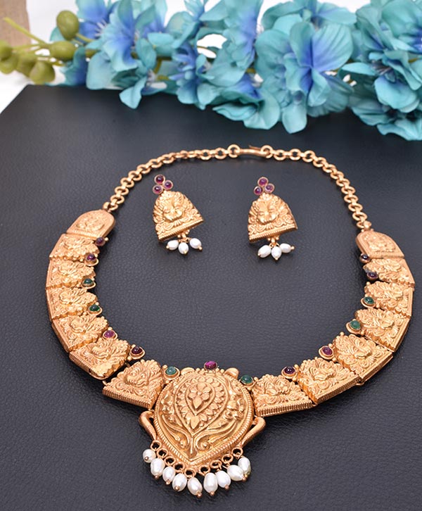 Temple Jewelry Set TS06 - Platear