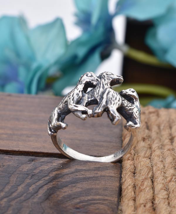R1237S Birthstones dainty silver ring – ArtisanEffect