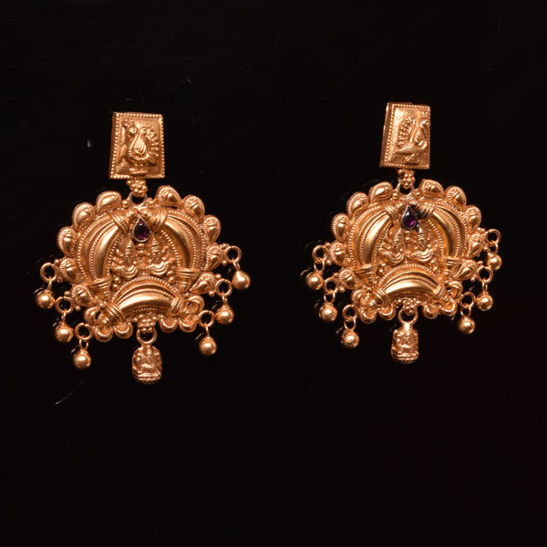 Indian Bollywood Gold Plated Dangle DROP Earrings Traditional Jewellery  Design | eBay