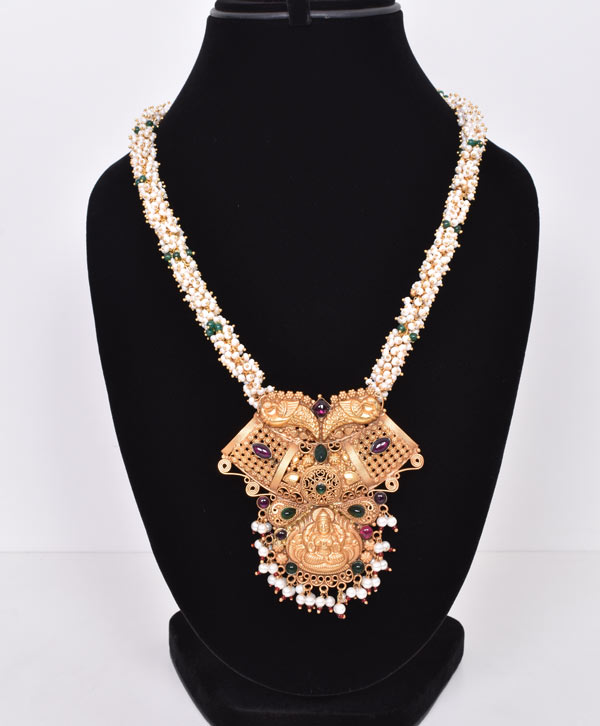 Traditional Necklaces: Buy Designer Traditional Necklaces Online - Platear